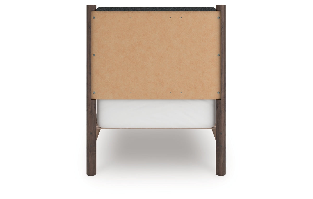 Pamytta Twin Upholstered Panel Platform Bed