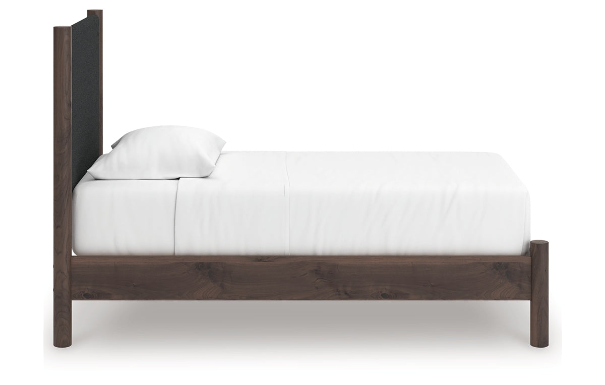 Pamytta Twin Upholstered Panel Platform Bed