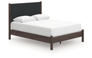 Pamytta Queen Upholstered Panel Platform Bed