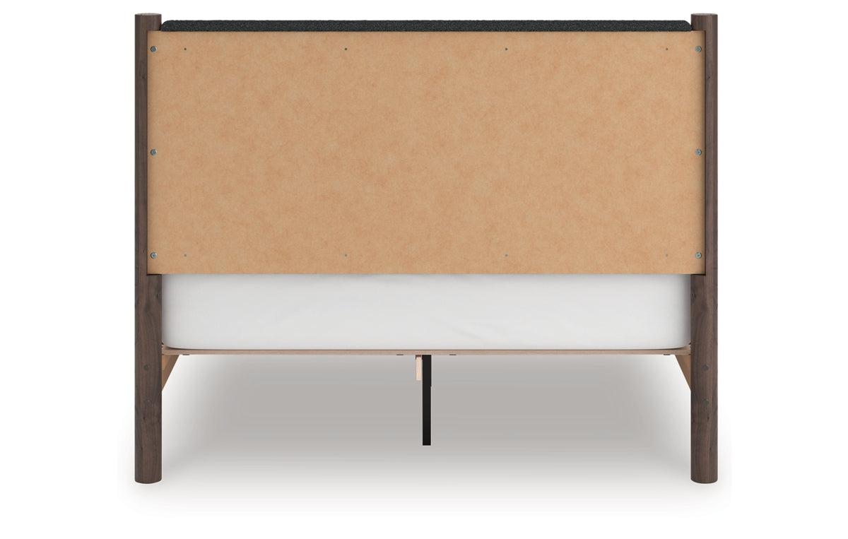Pamytta Queen Upholstered Panel Platform Bed