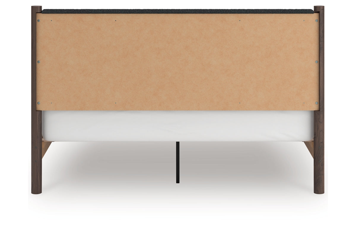 Pamytta King Upholstered Panel Platform Bed
