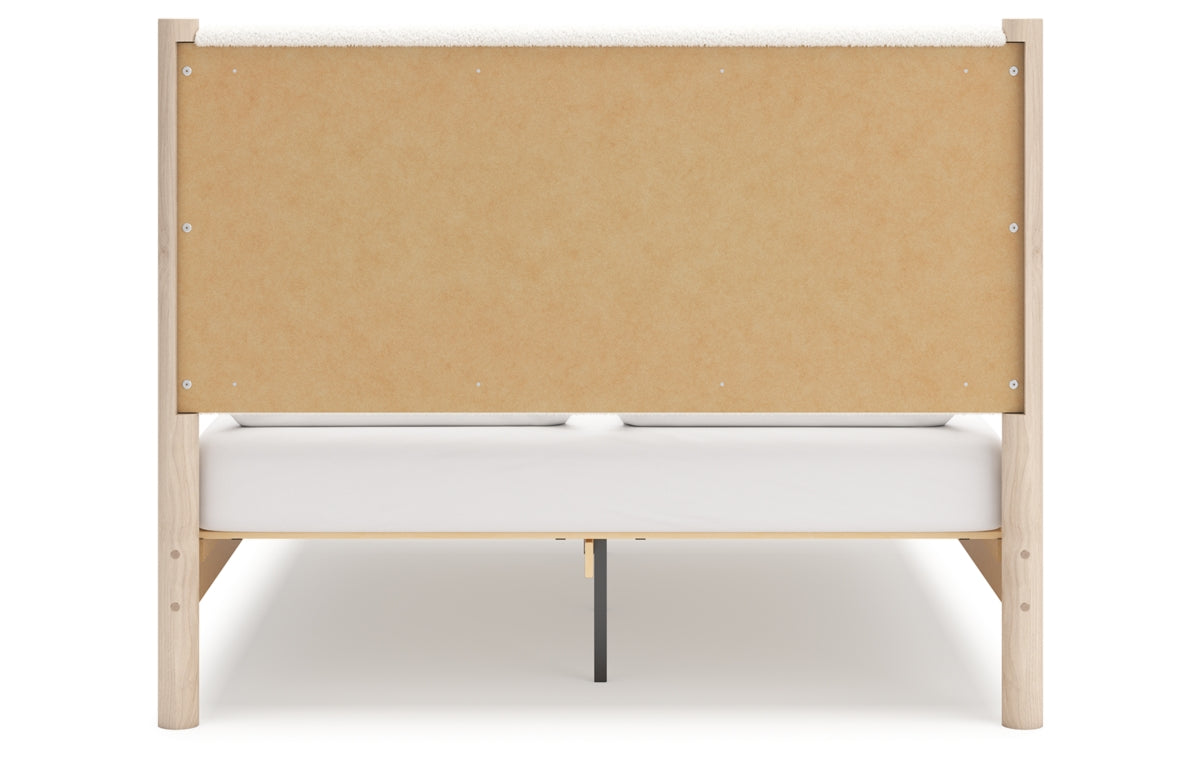 Cadmori Queen Upholstered Panel Bed