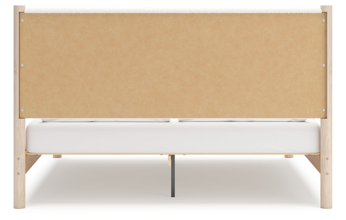 Cadmori King Upholstered Panel Bed
