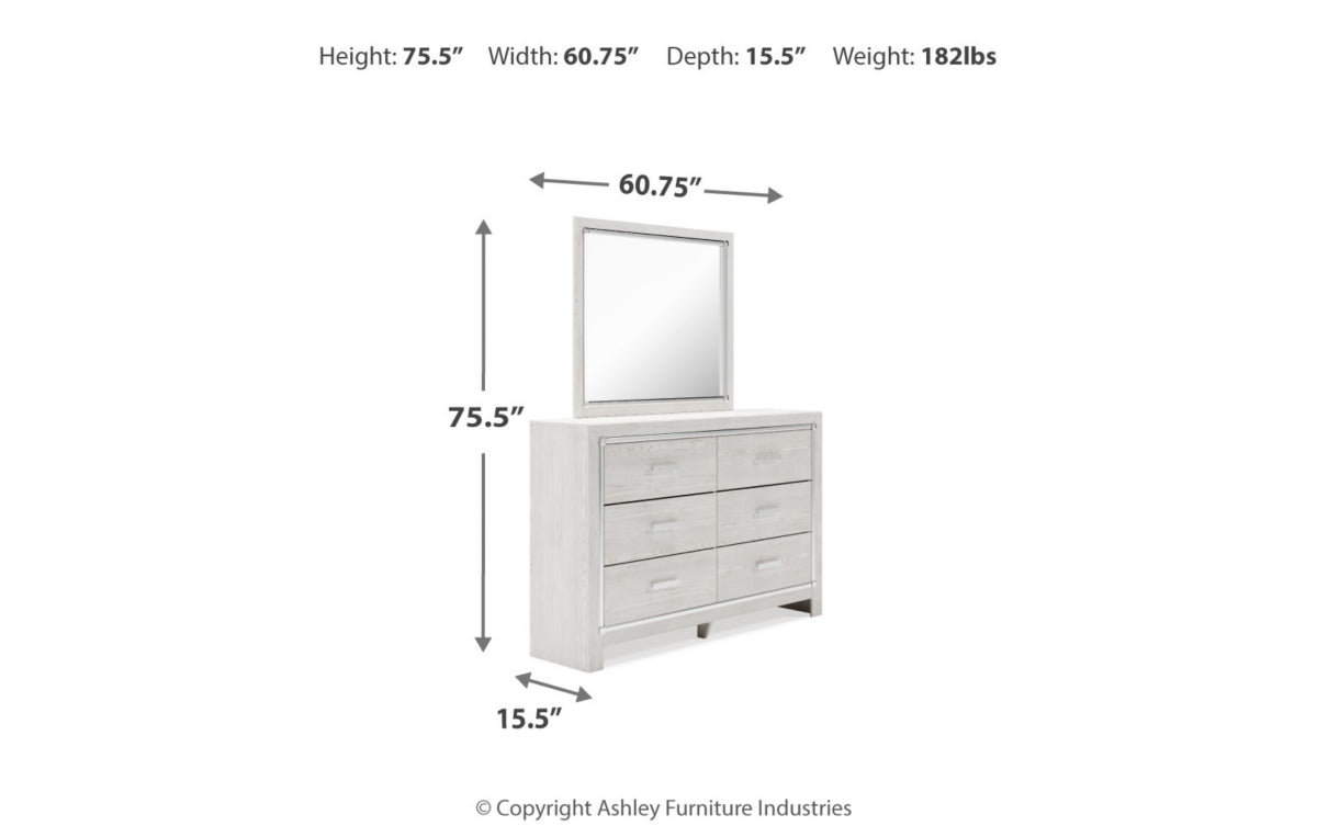 Altyra Dresser and Mirror
