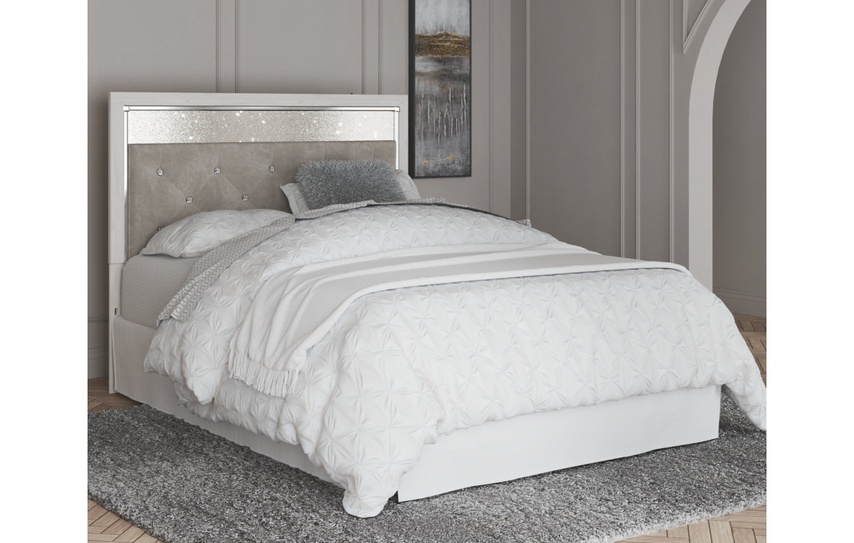 Altyra Queen Upholstered Panel Headboard
