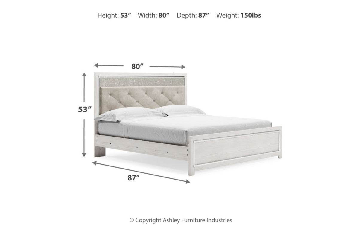 Altyra King Panel Bed