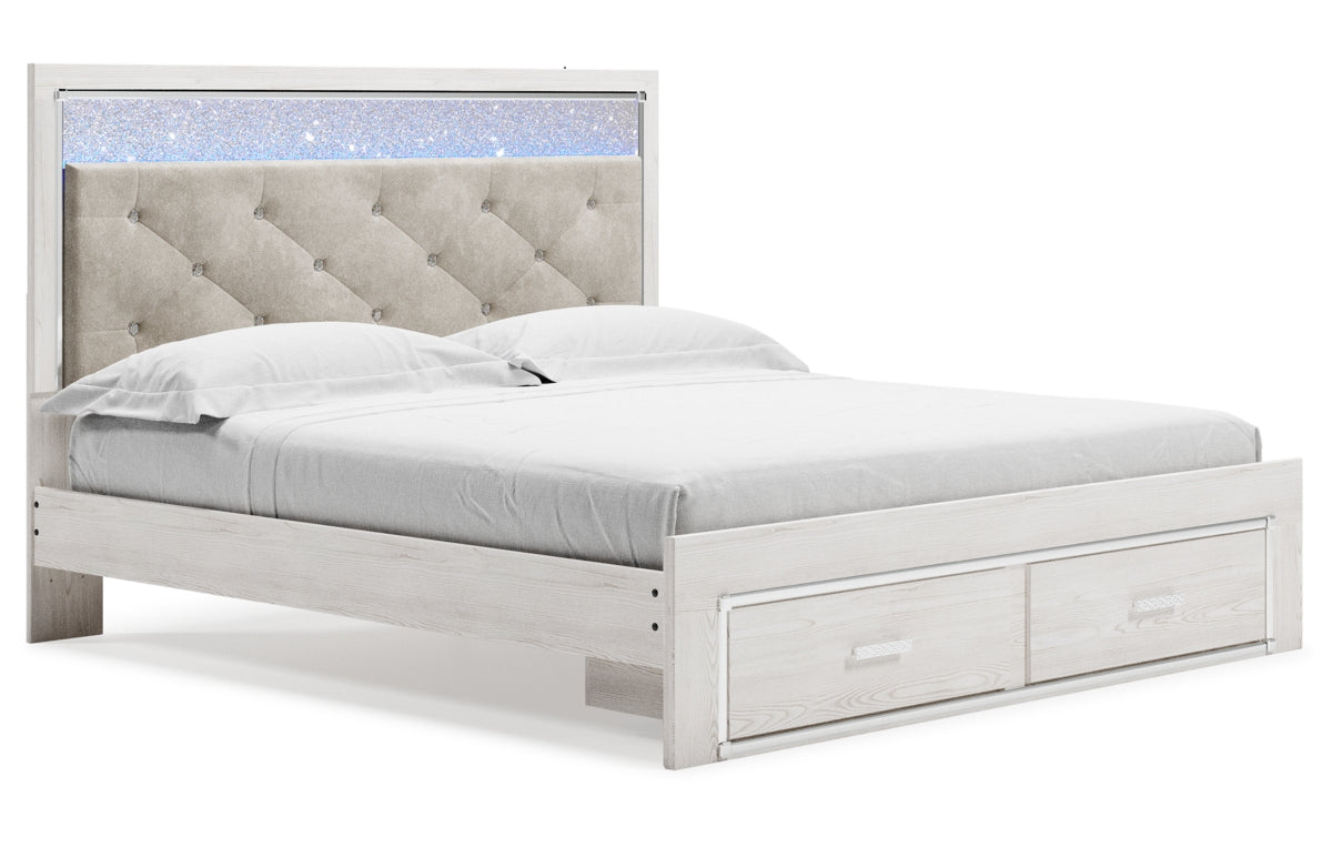 Altyra King Upholstered Storage Bed