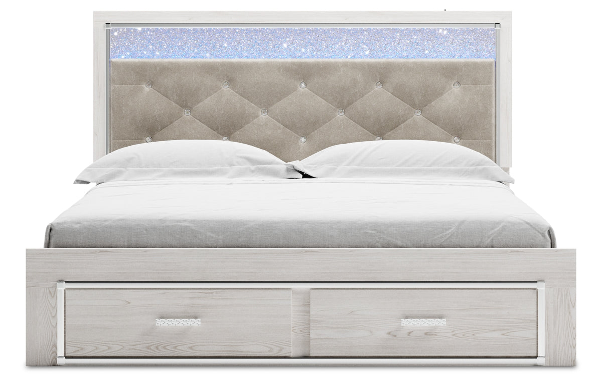 Altyra King Upholstered Storage Bed