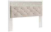 Altyra King/California King Upholstered Panel Headboard