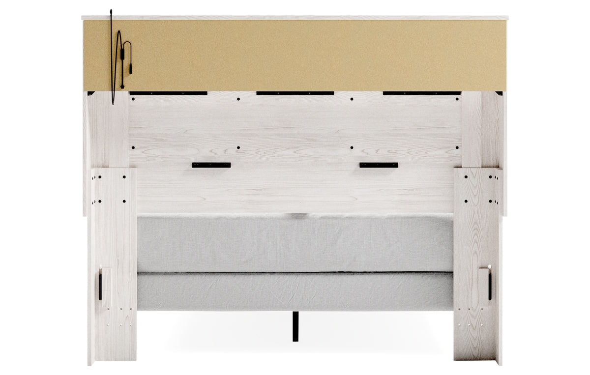 Altyra Queen Panel Bookcase Bed