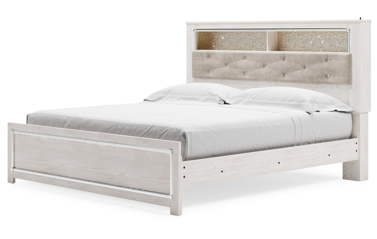 Altyra King Panel Bookcase Bed