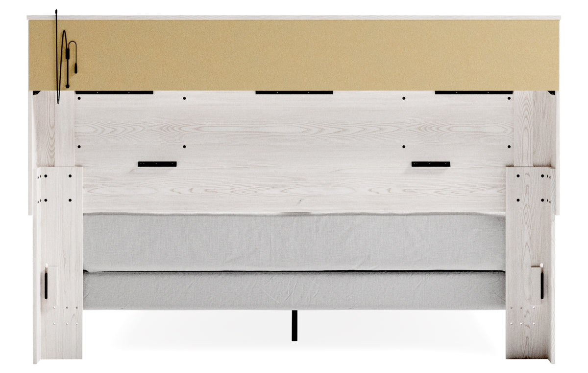 Altyra King Panel Bookcase Bed
