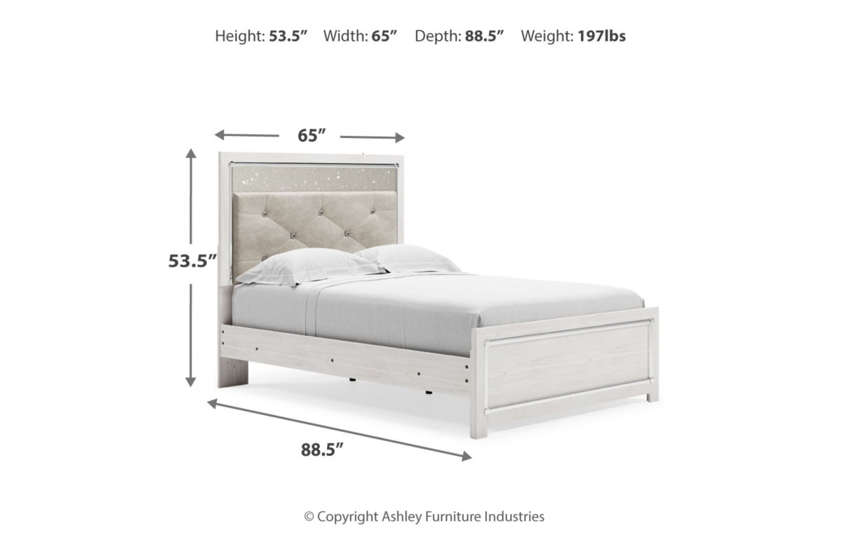 Altyra Full Panel Bed