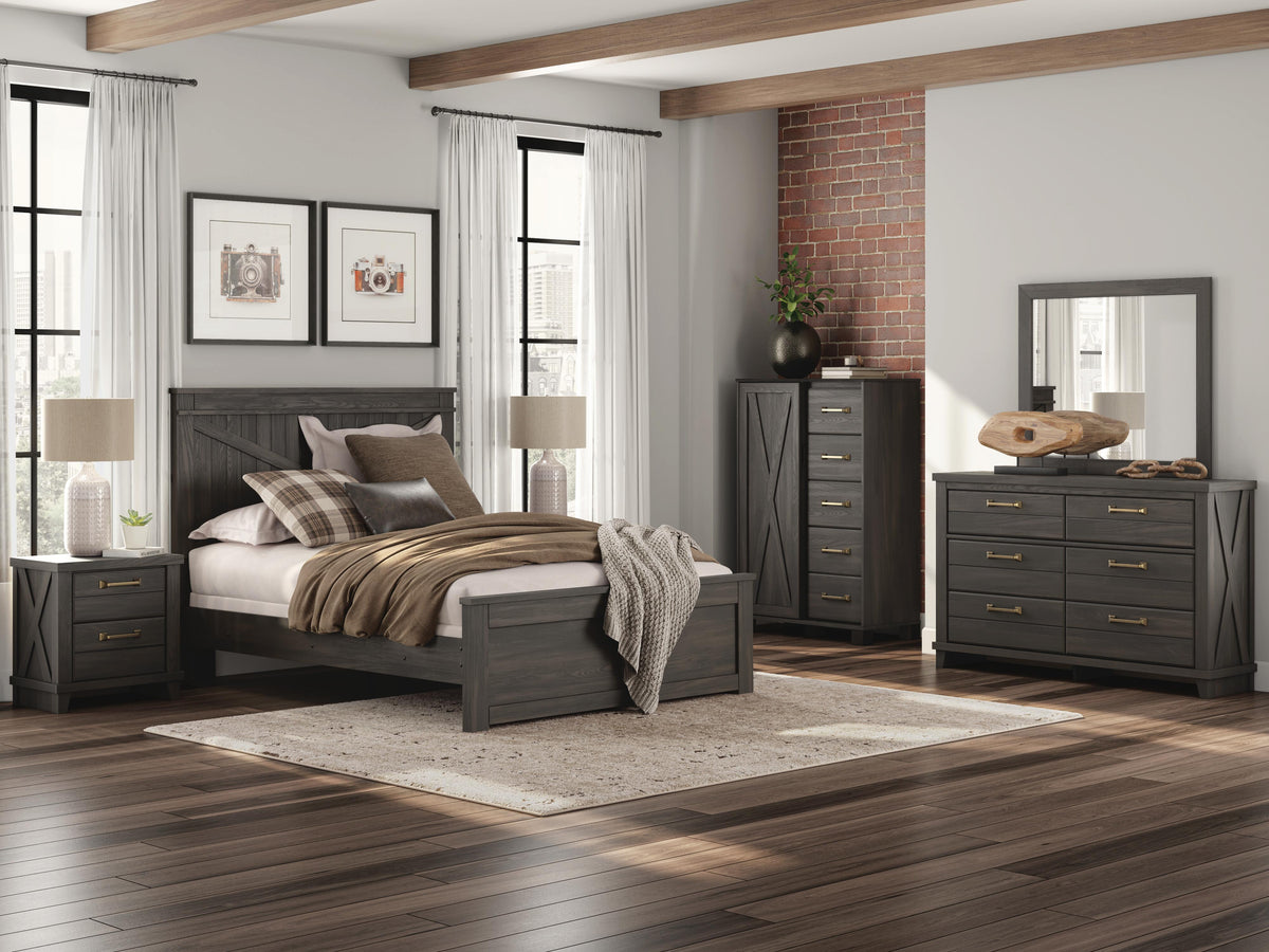 Vonitta Bay Queen Panel Bed