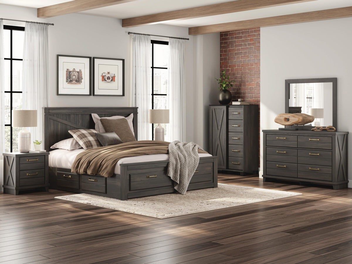 Vonitta Bay Dresser and Mirror