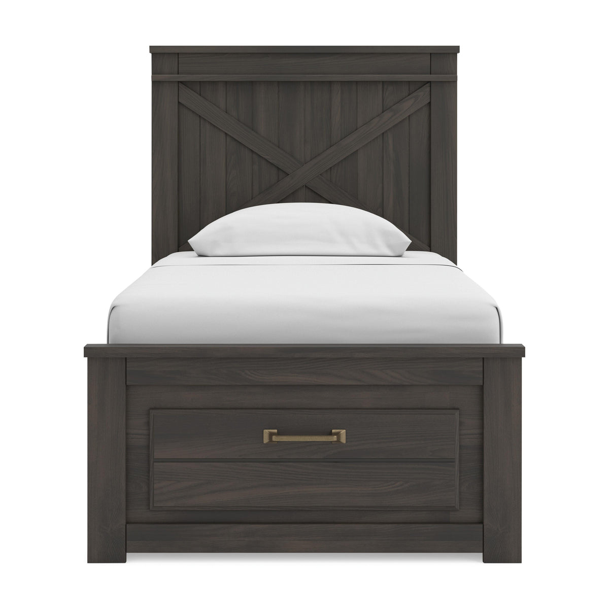 Vonitta Bay Twin Panel Storage Bed