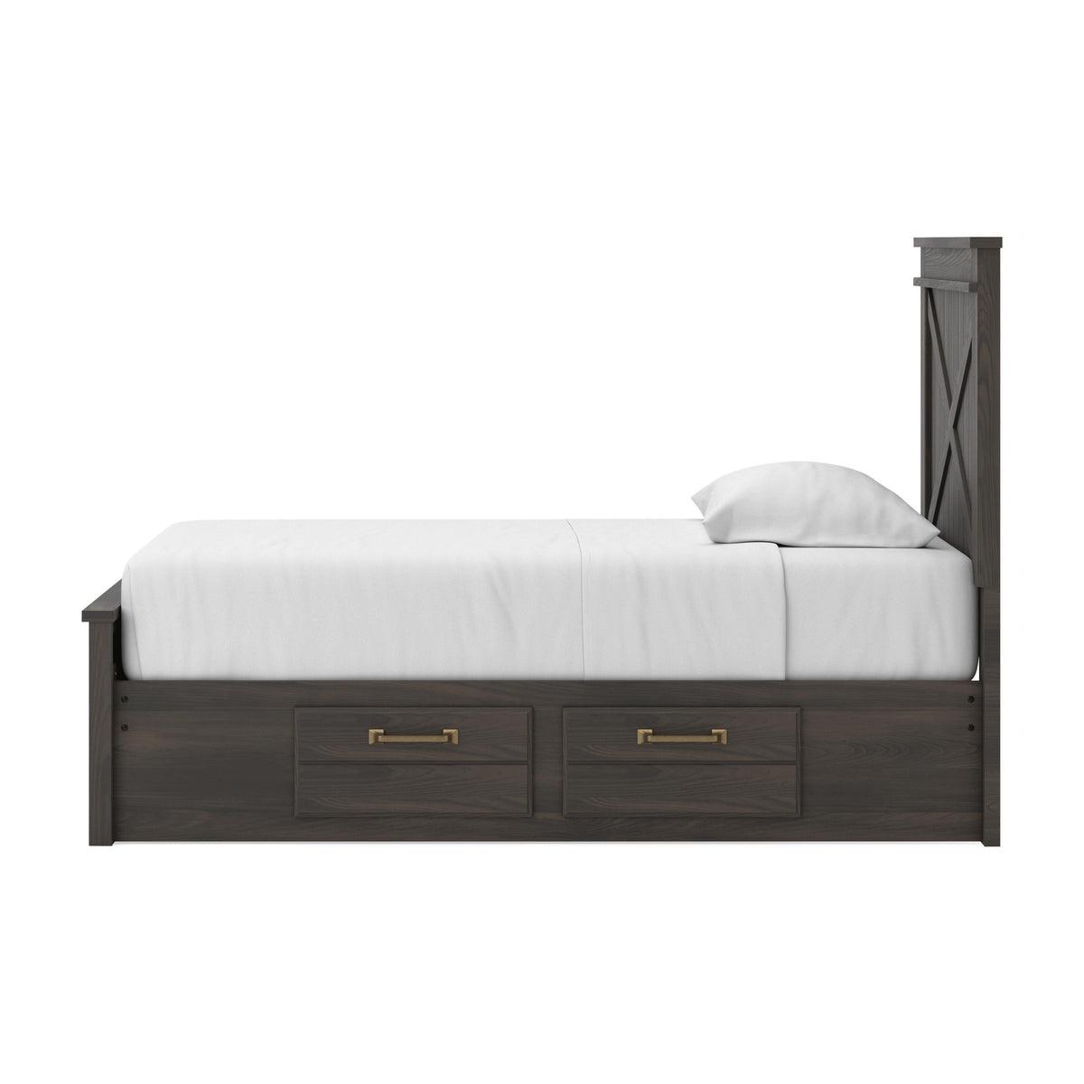 Vonitta Bay Twin Panel Storage Bed