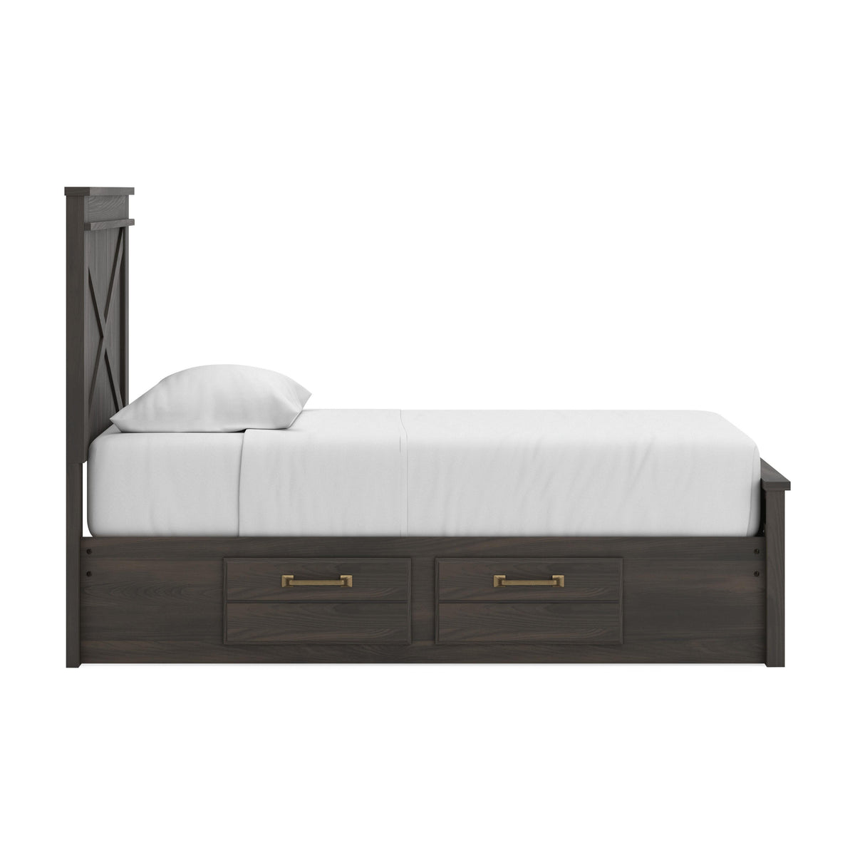 Vonitta Bay Twin Panel Storage Bed