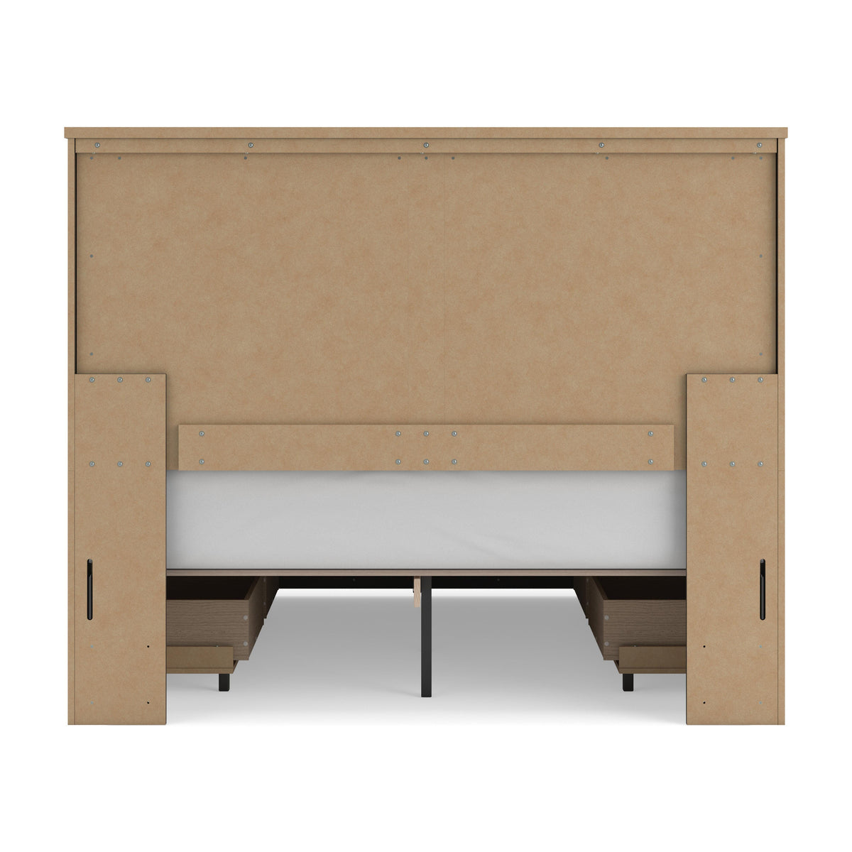 Vonitta Bay Queen Panel Bed with 2 Sided Storage