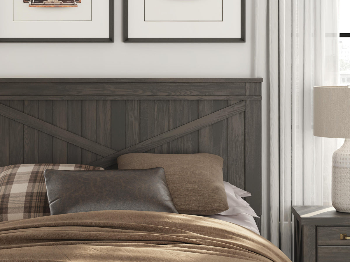 Vonitta Bay Queen Panel Bed with 2 Sided Storage
