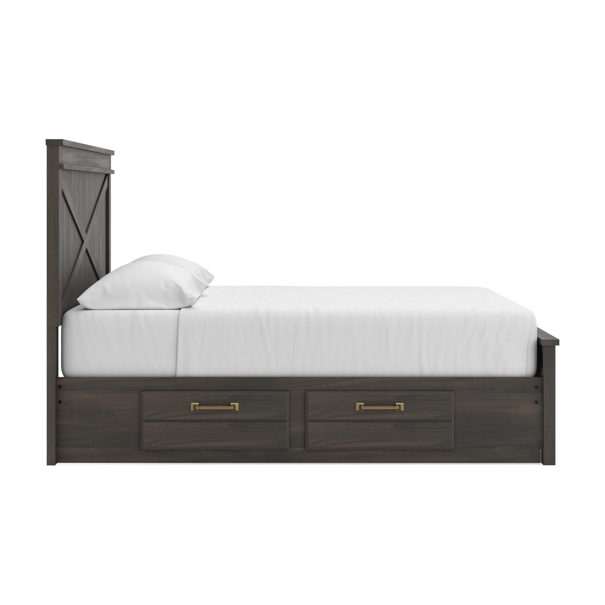 Vonitta Bay King Panel Bed with Storage