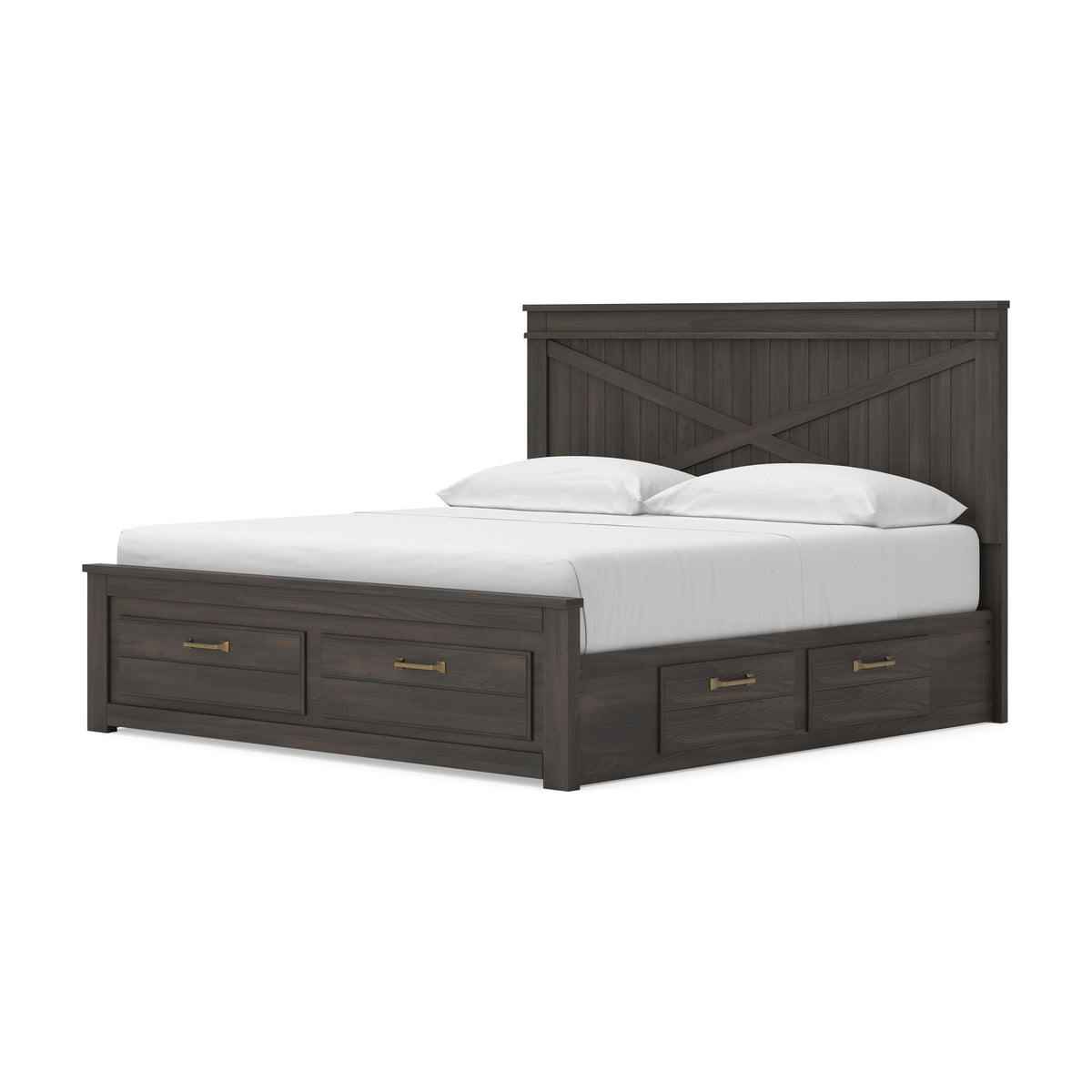 Vonitta Bay King Panel Storage Bed