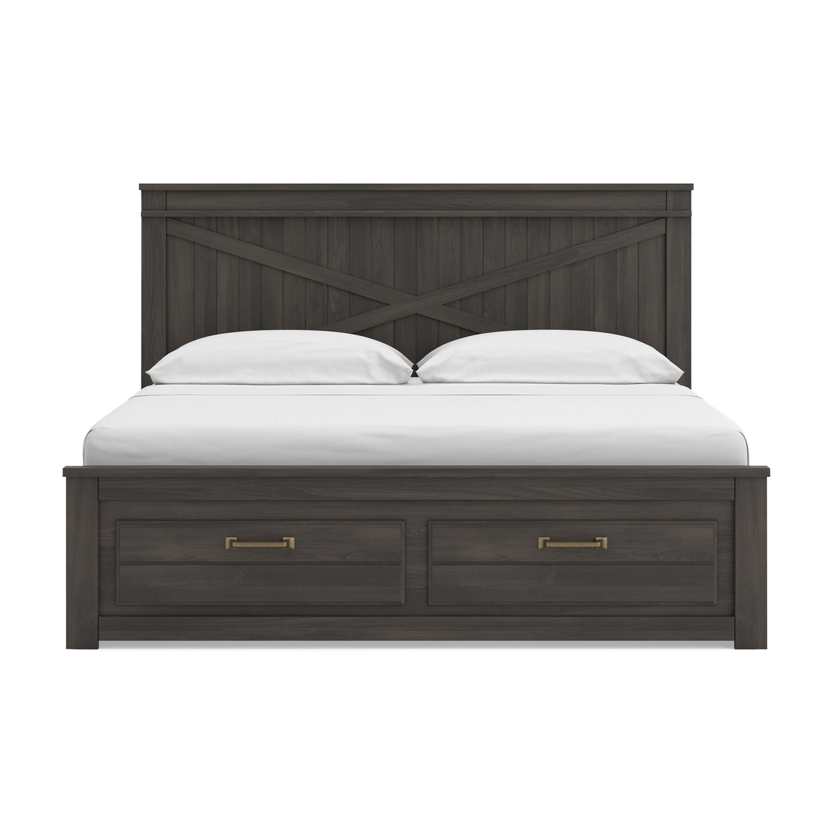 Vonitta Bay King Panel Storage Bed