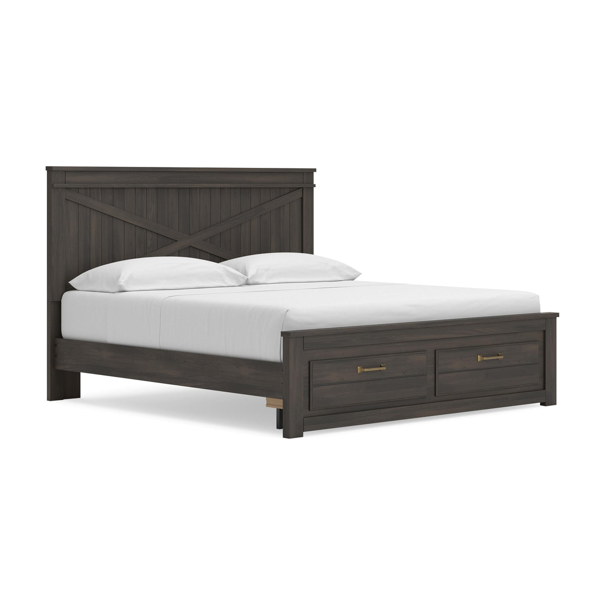 Vonitta Bay King Panel Storage Bed