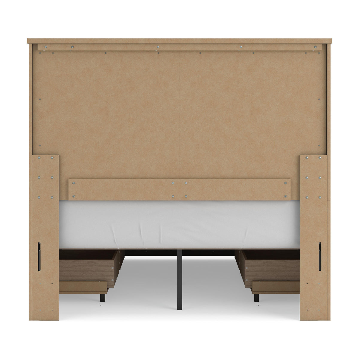 Vonitta Bay Full Panel Bed with 2 Sided Storage