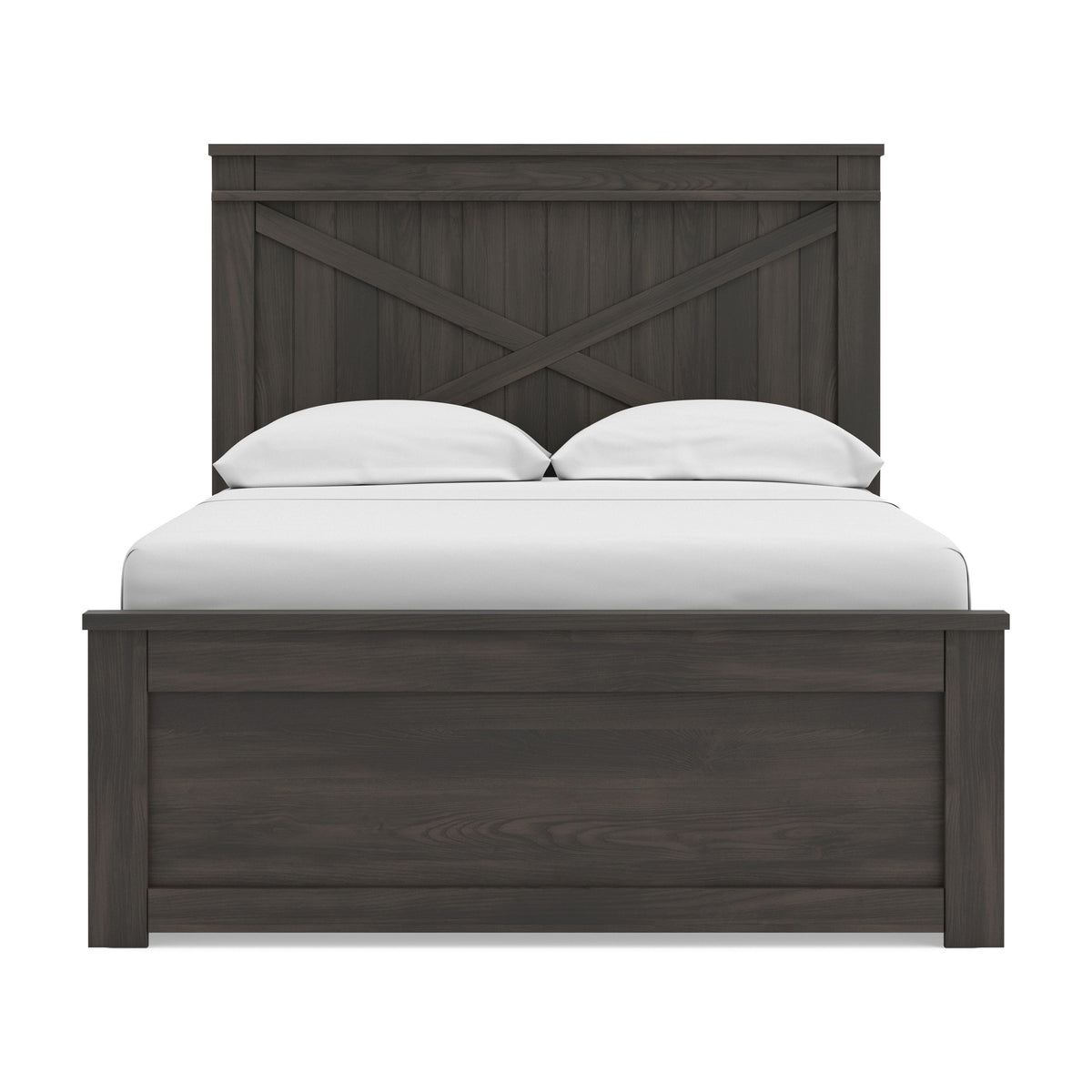 Vonitta Bay Full Panel Bed with 2 Sided Storage