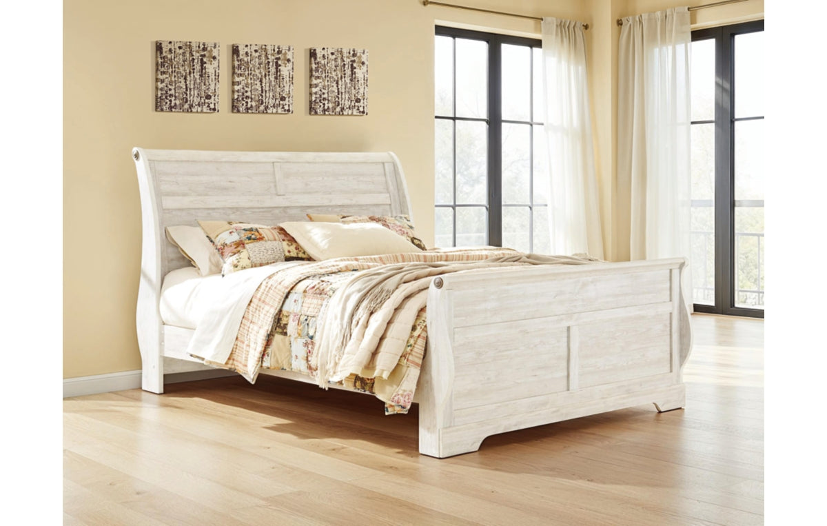 Willowton King Sleigh Bed