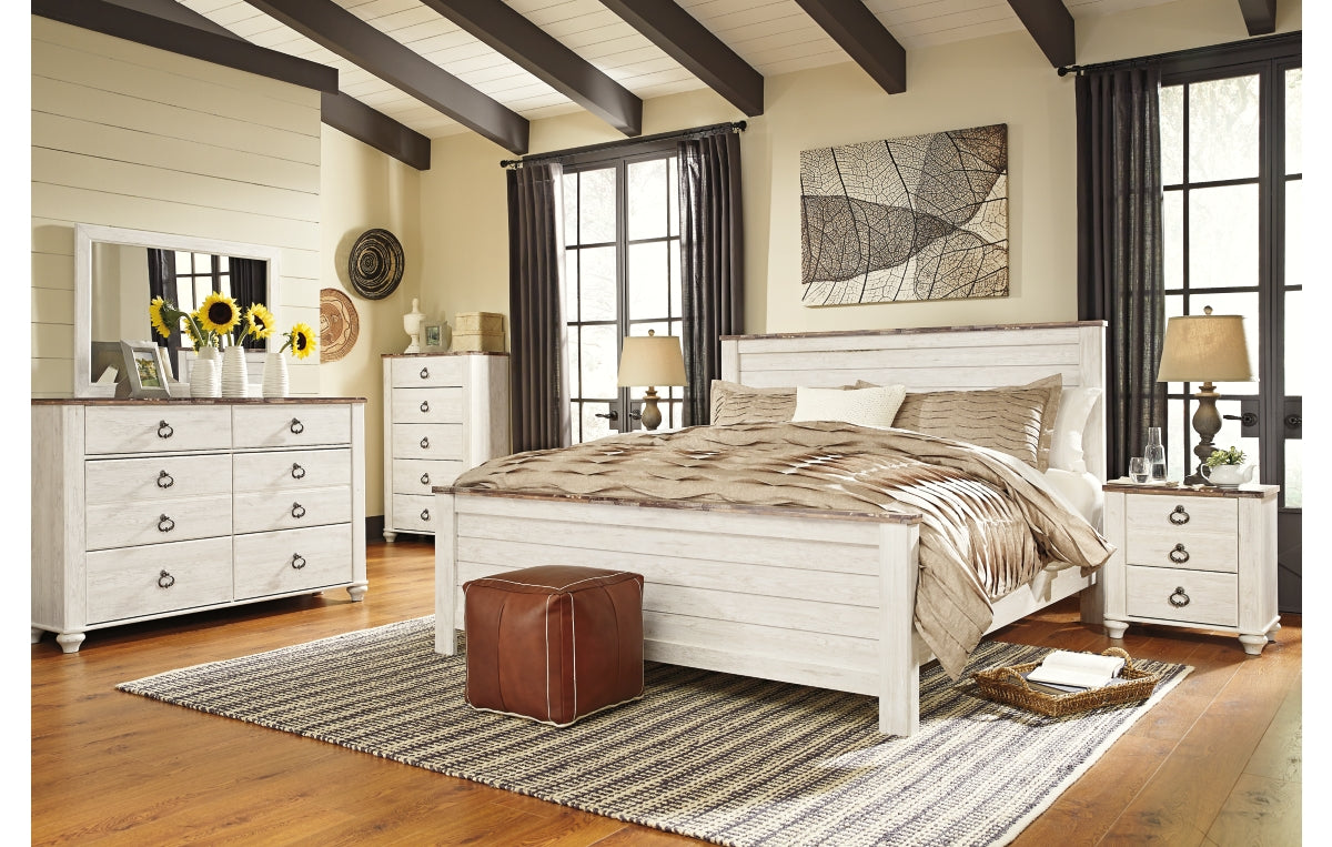 Willowton King/California King Panel Headboard