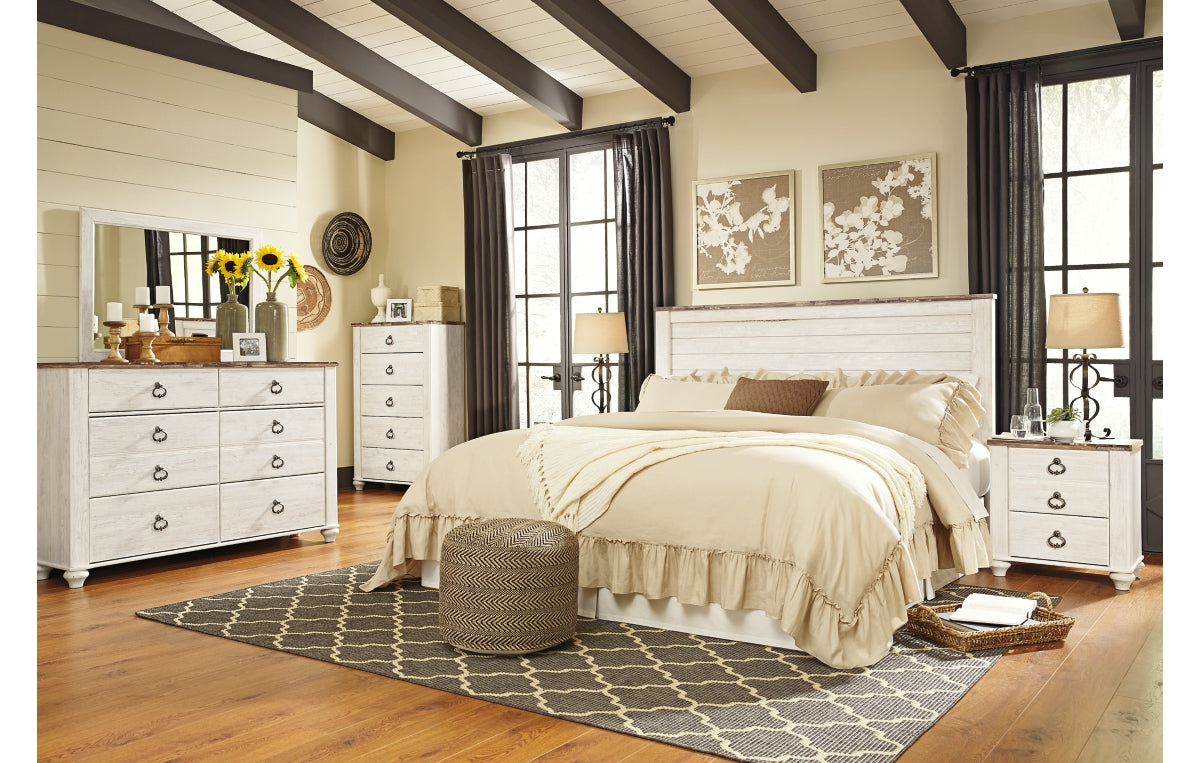 Willowton King/California King Panel Headboard