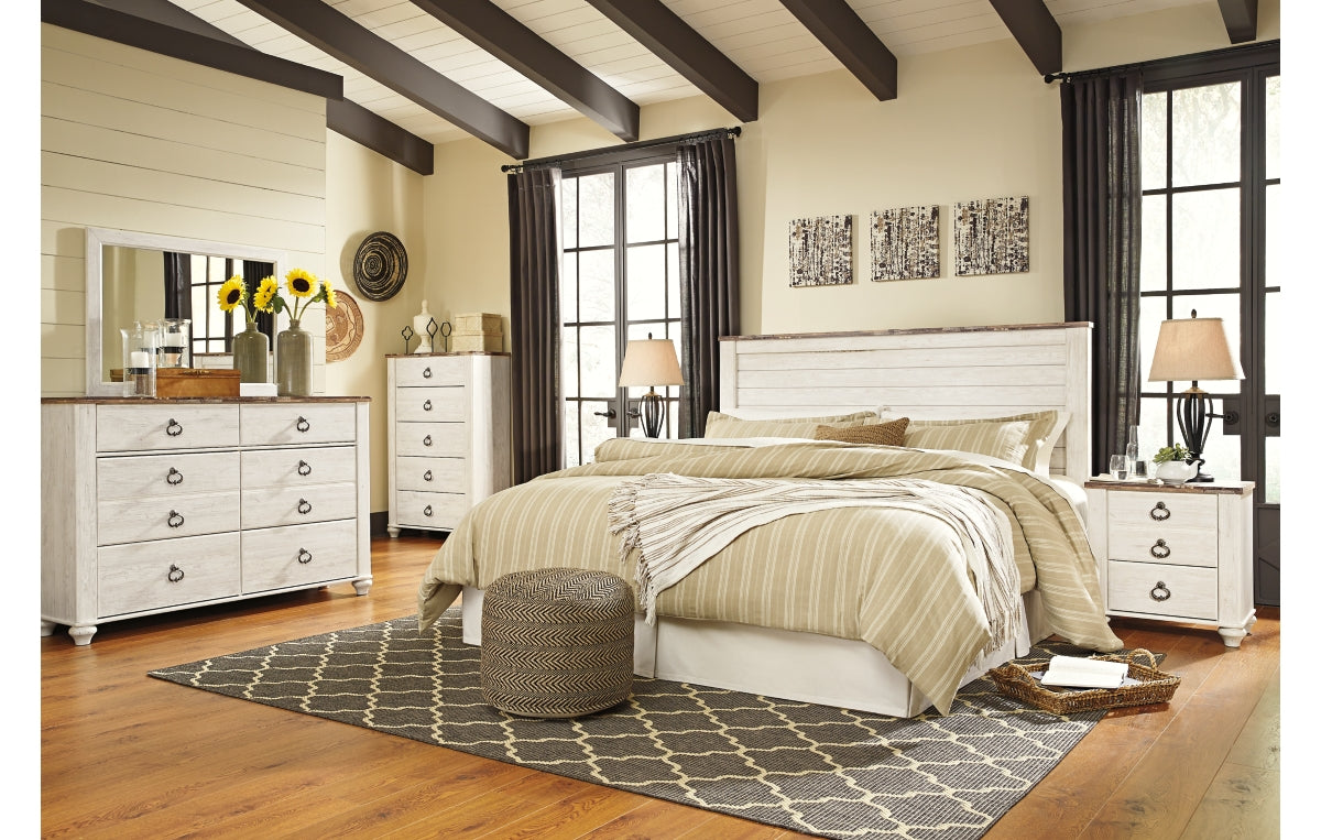 Willowton King/California King Panel Headboard