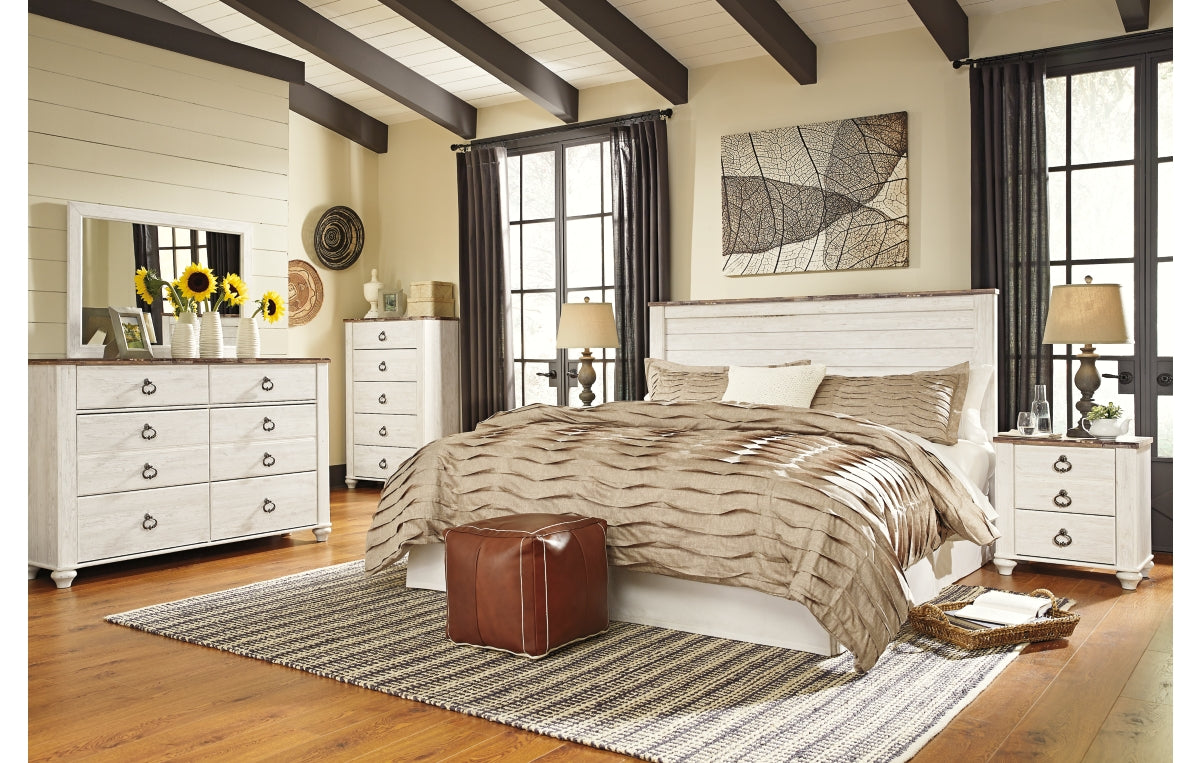 Willowton King/California King Panel Headboard