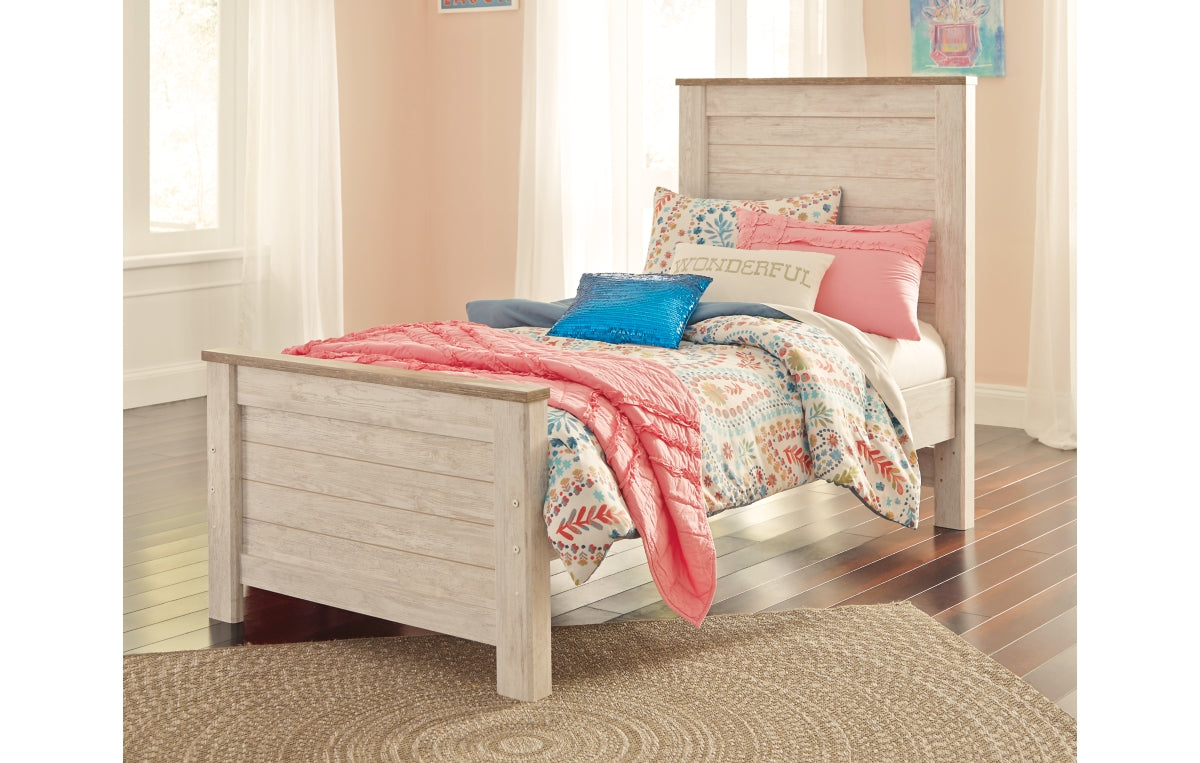 Willowton Twin Panel Bed