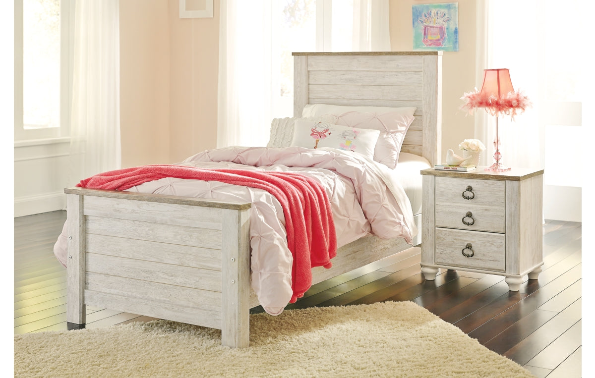 Willowton Twin Panel Bed