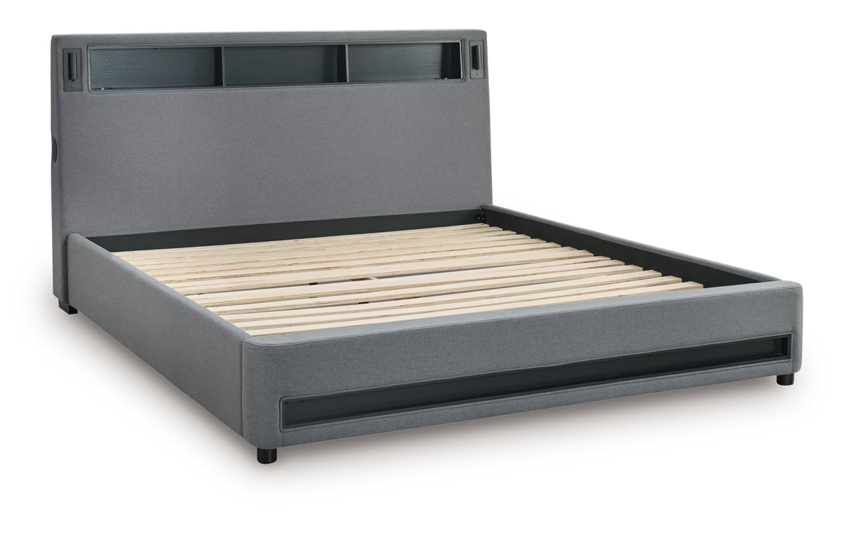 Verishaw California King Upholstered Bed