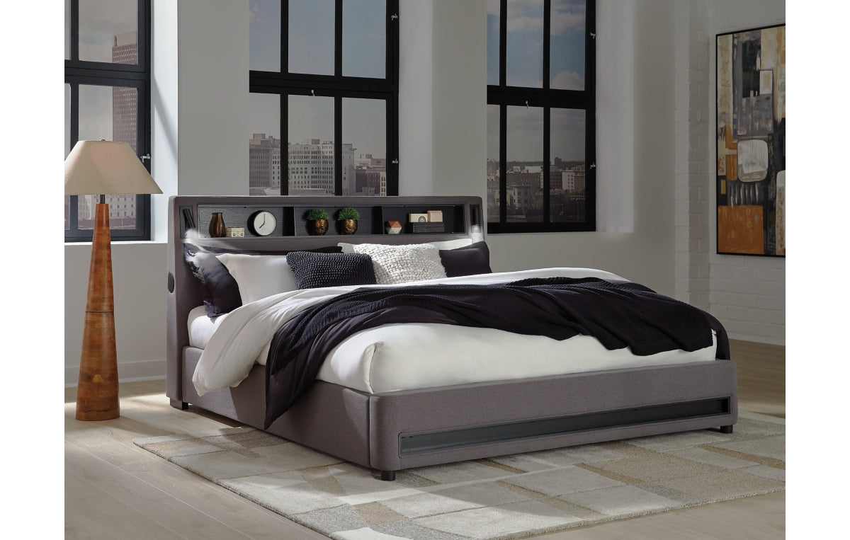Verishaw King Upholstered Bed