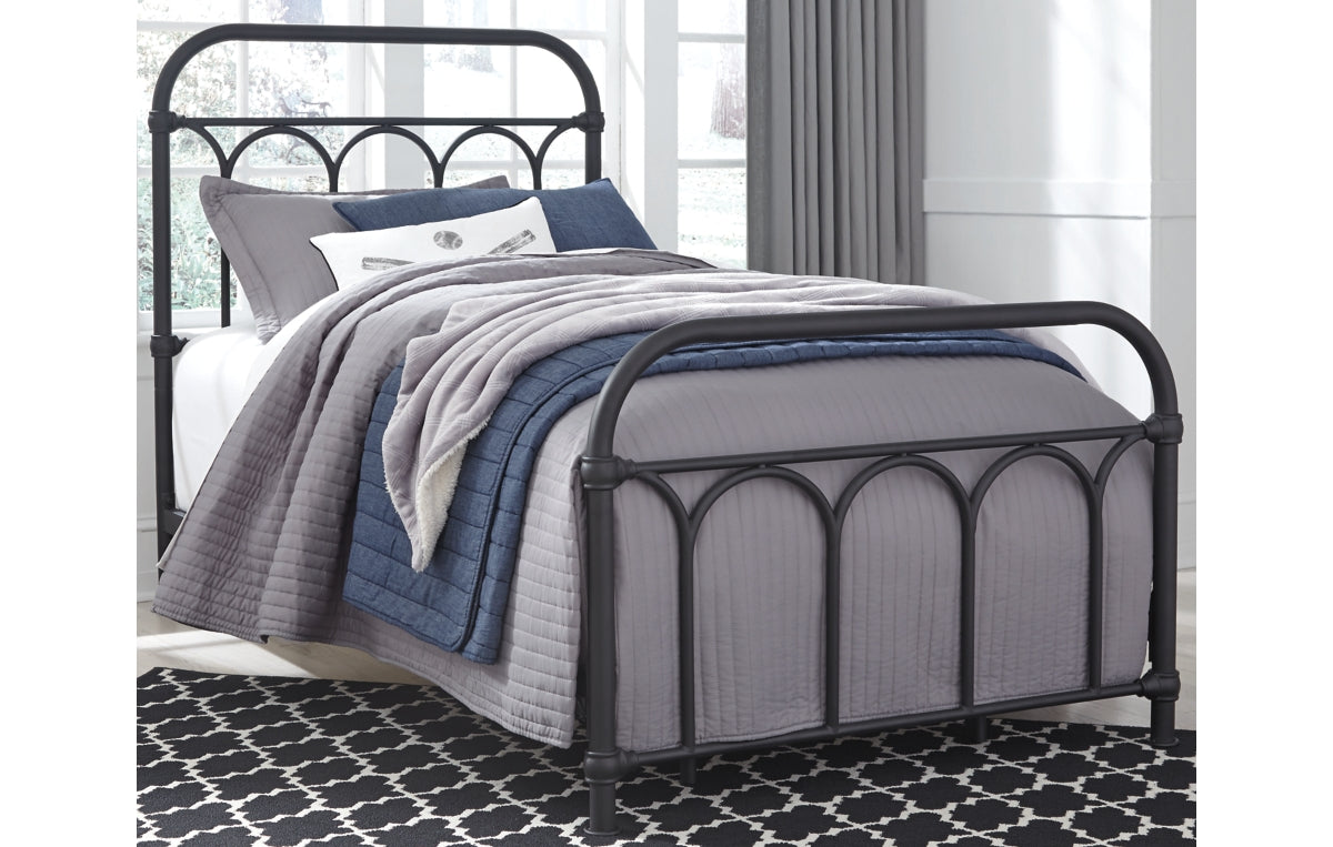 Nashburg Twin Metal Bed