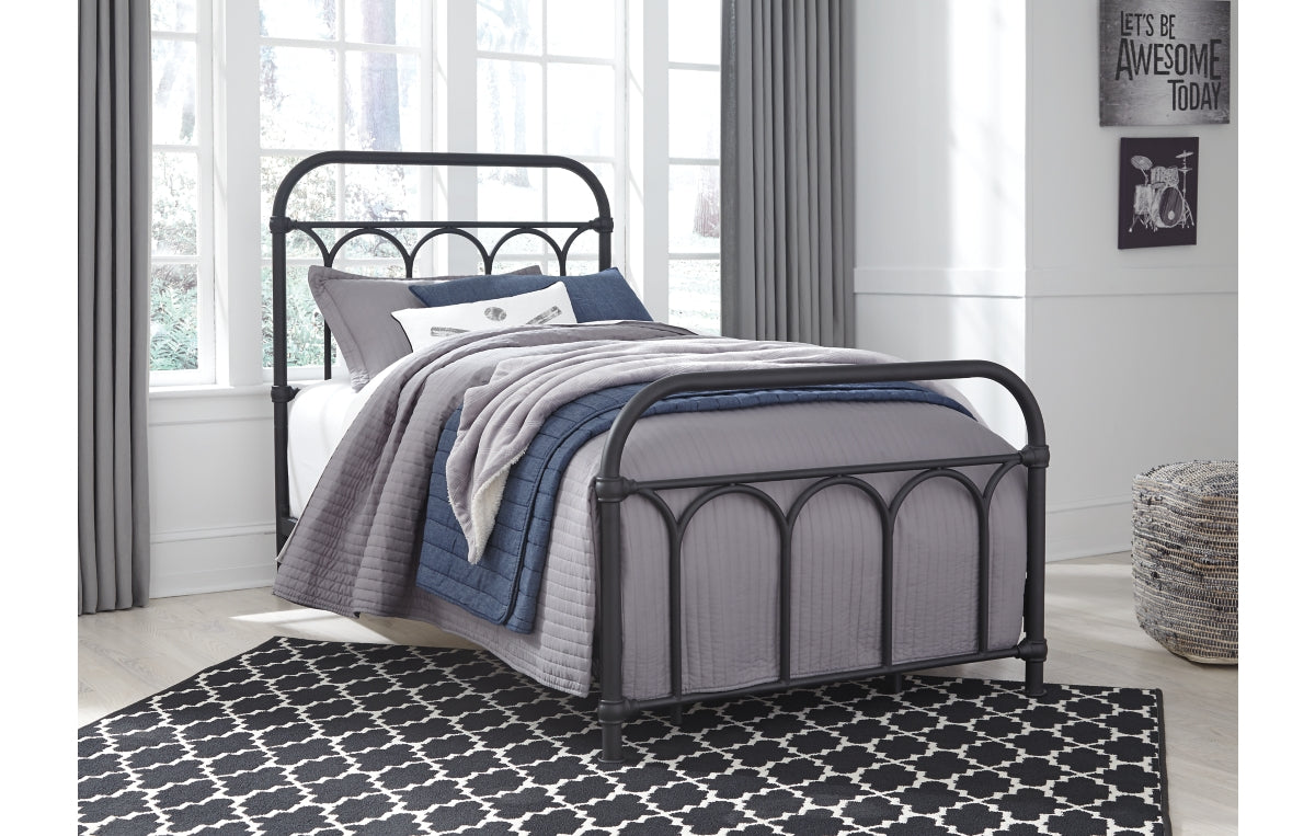 Nashburg Twin Metal Bed