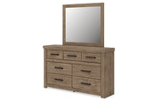 Oliandon Dresser and Mirror