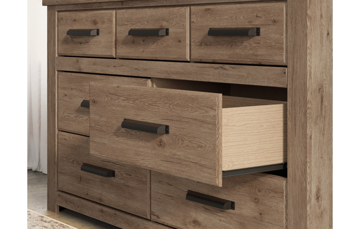 Oliandon Dresser and Mirror