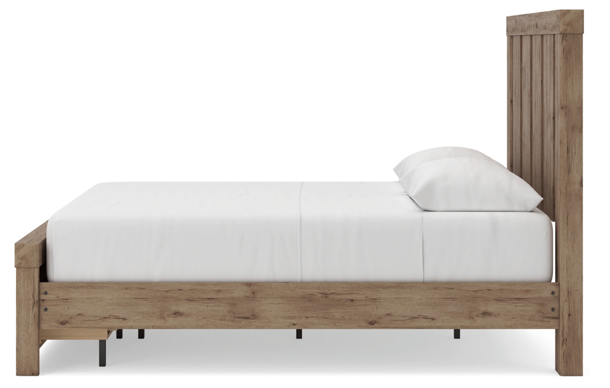 Oliandon Queen Panel Storage Bed