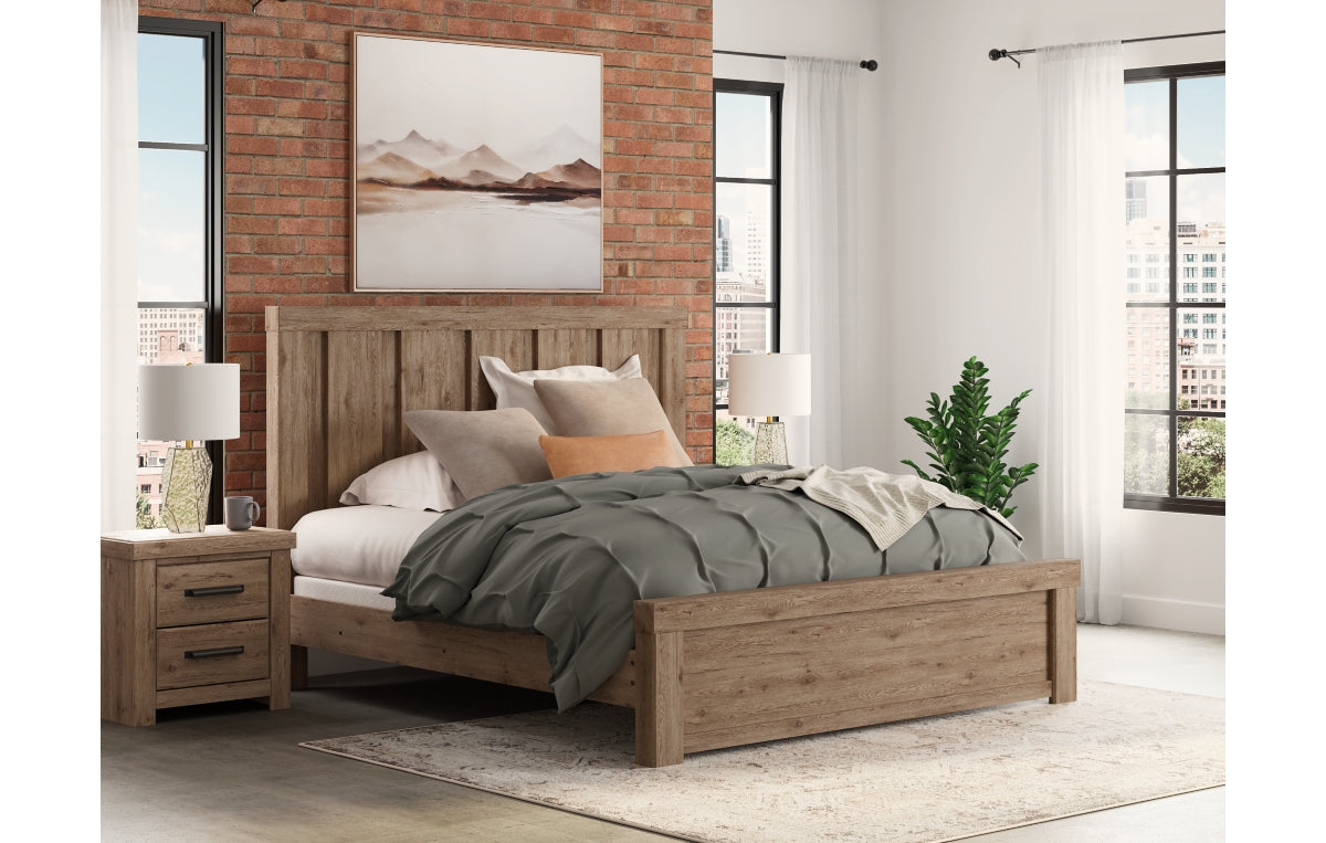 Oliandon King Panel Bed