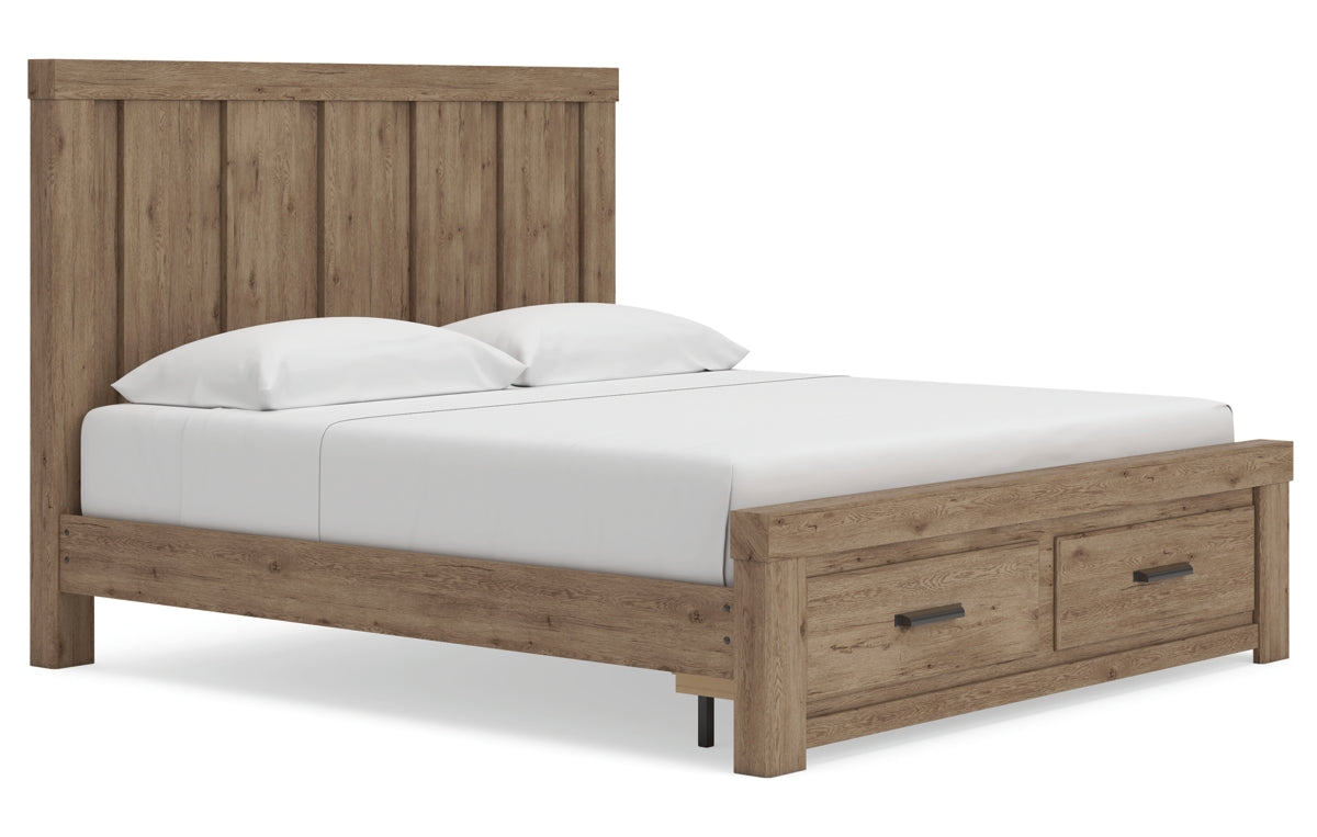 Oliandon King Panel Storage Bed