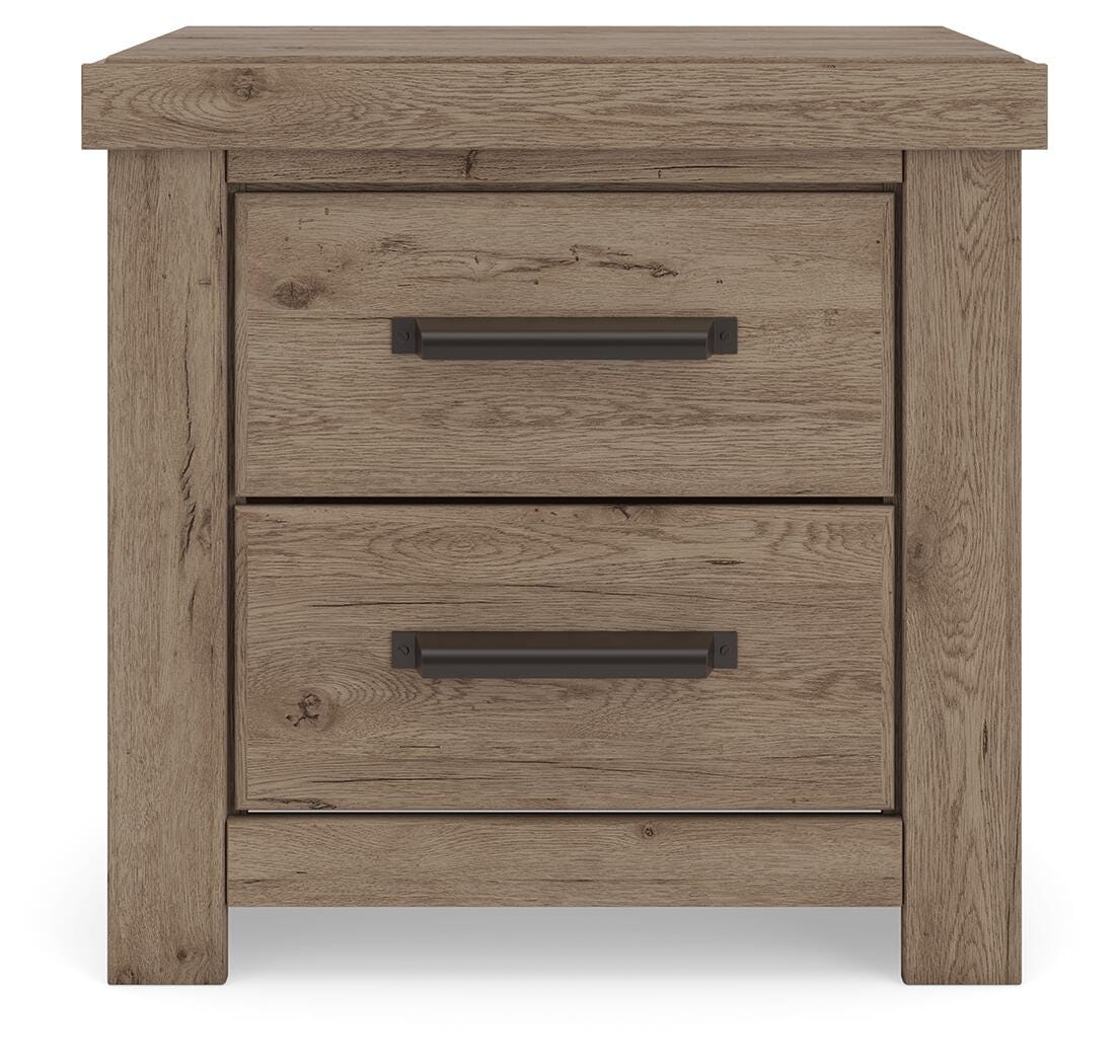 Oliandon Queen Panel Bed, Dresser, Mirror, Chest and Nightstand