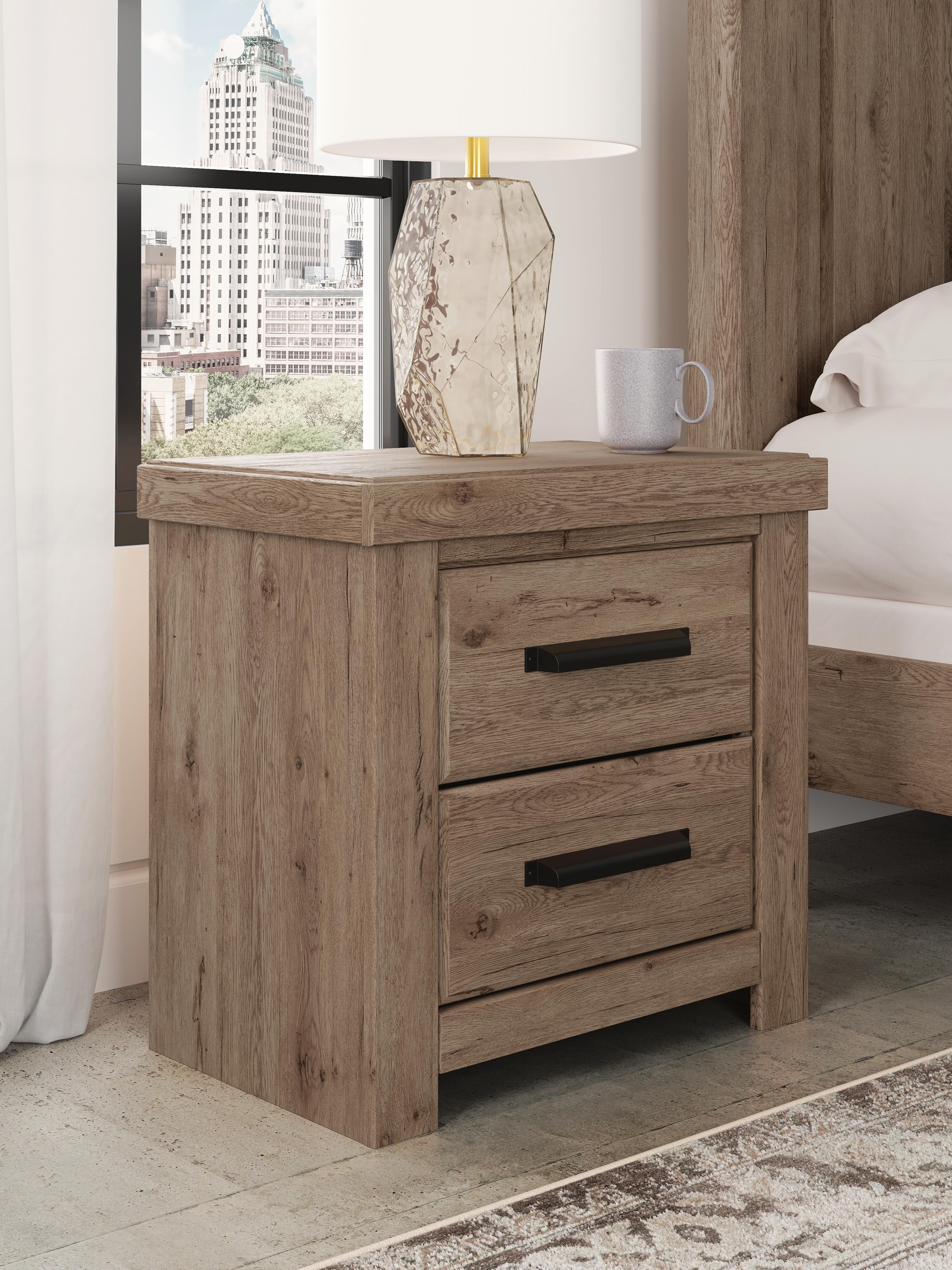 Oliandon Queen Panel Bed, Dresser, Mirror, Chest and Nightstand