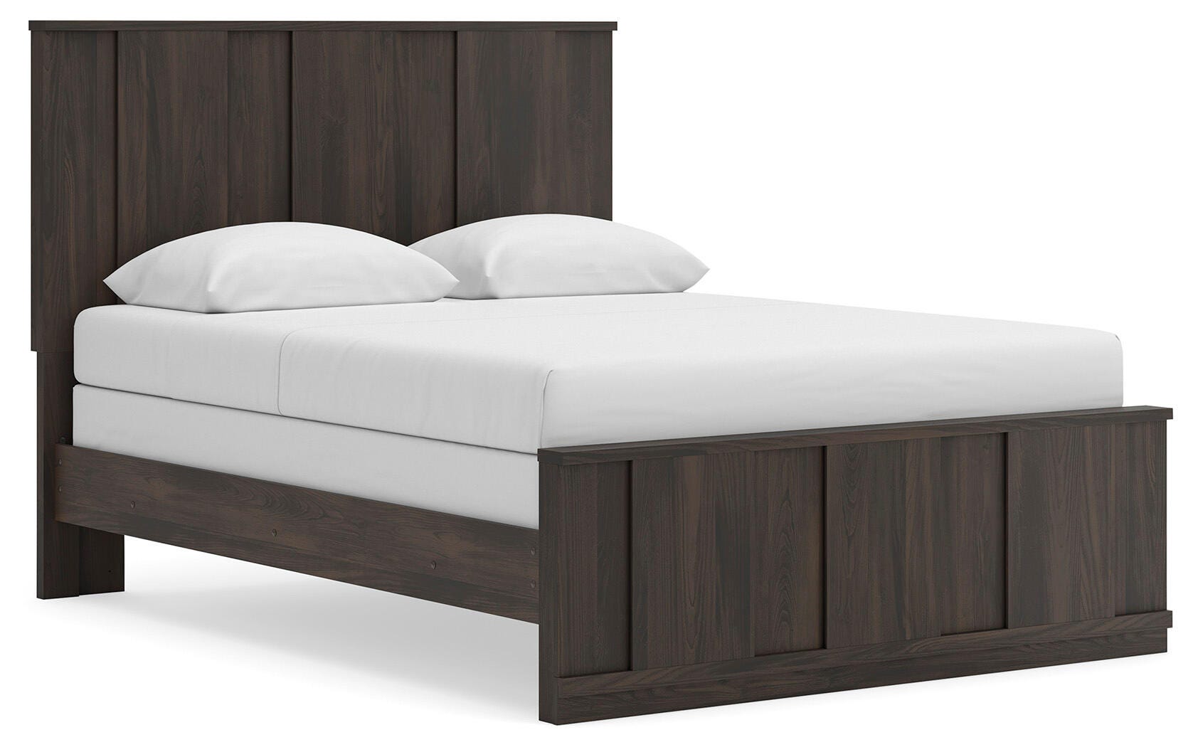 Shaehartin Queen Panel Bed, Dresser and Mirror