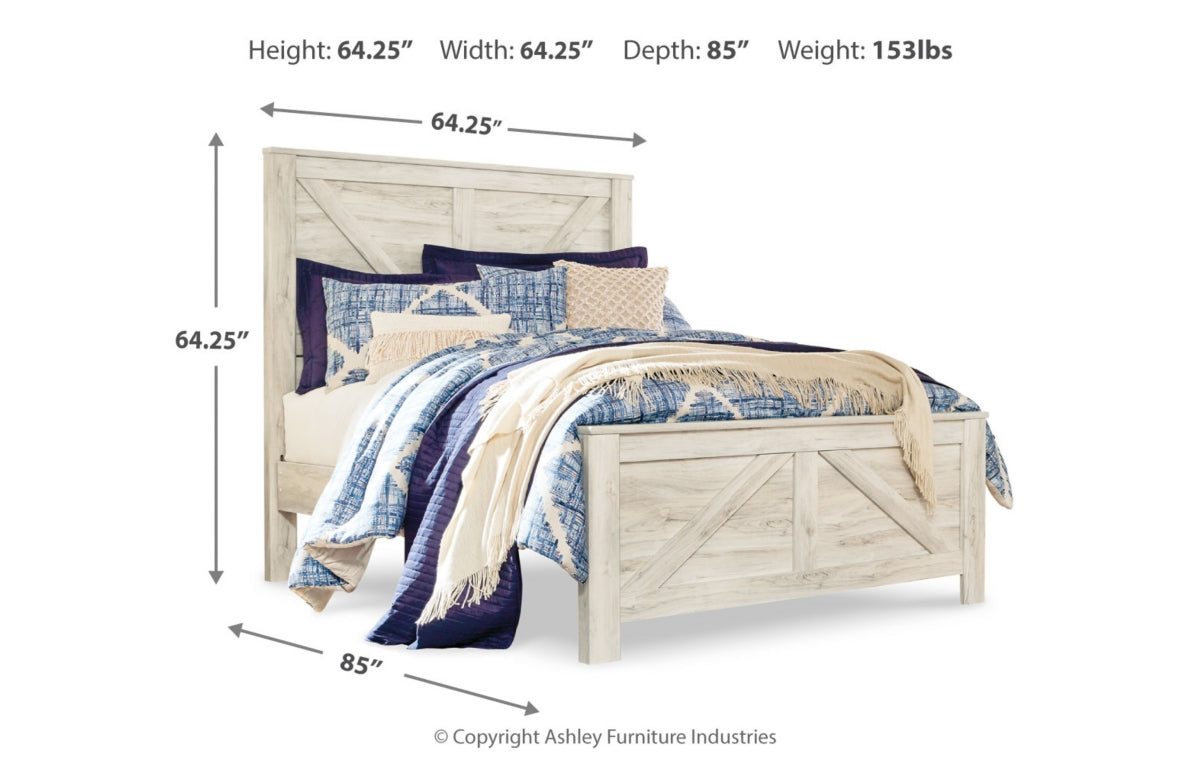 Bellaby Queen Crossbuck Panel Bed